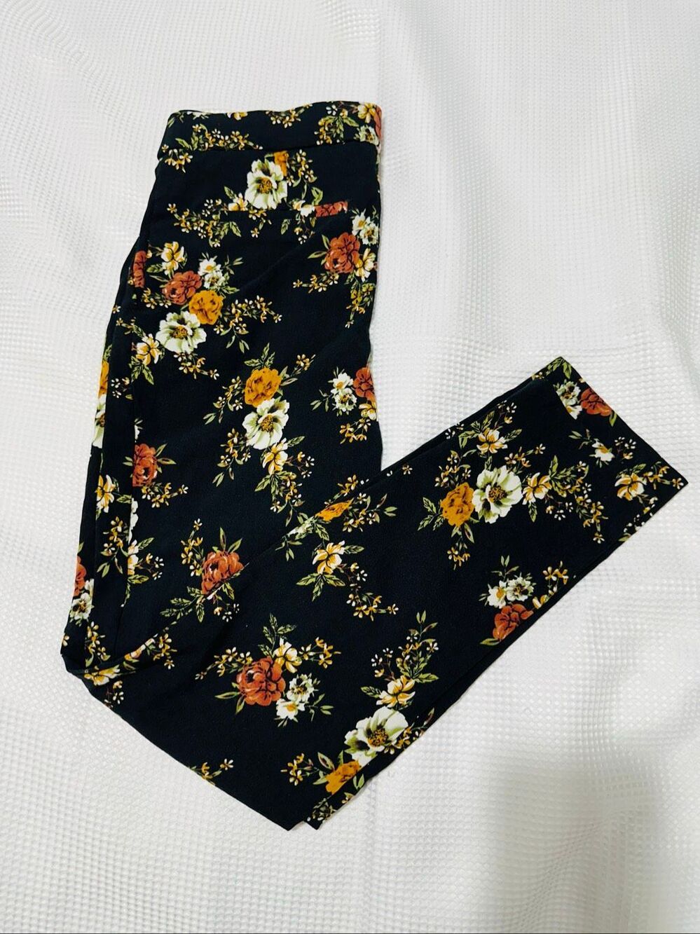 Jules Leopold Pants Floral  Medium A872